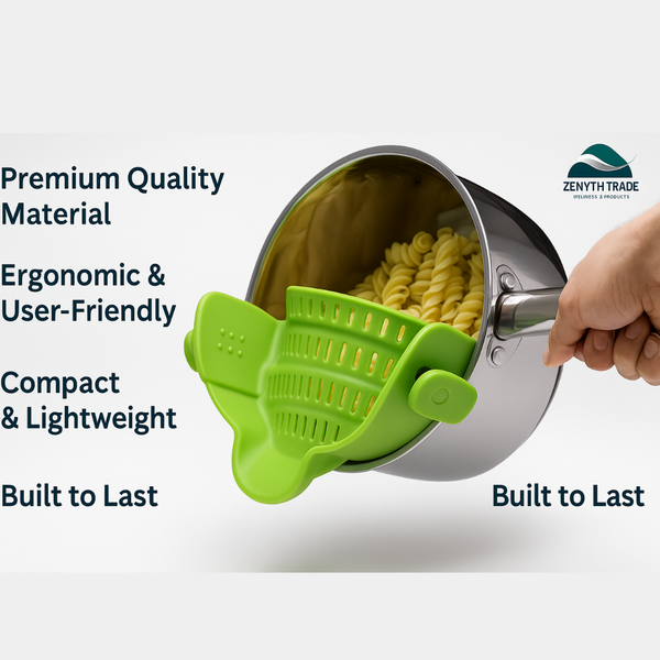 Leaf Shaped Rice Wash Gadget Noodles Spaghetti Beans