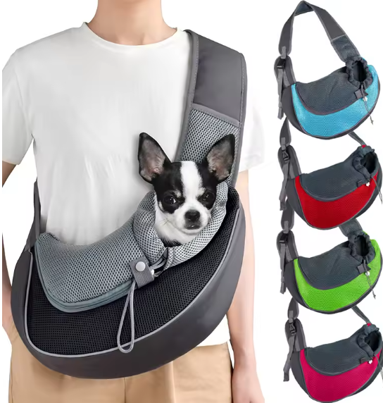 Pet Cat Dog Carrier Backpack Travel Tote Shoulder Bags Mesh Sling